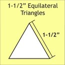 1-1/2 Equilateral Triangle