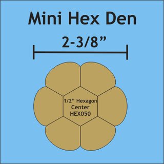 Miniature Hexden Plates