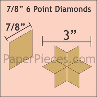 7/8 6-Point Diamond Small Pack