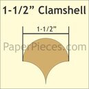 1-1/2 Clamshell Small Pack