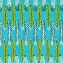 Teal Feathered