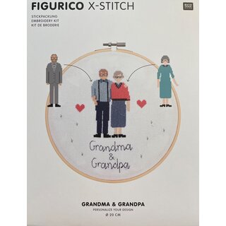 Stickpackung Grandma & Grandpa