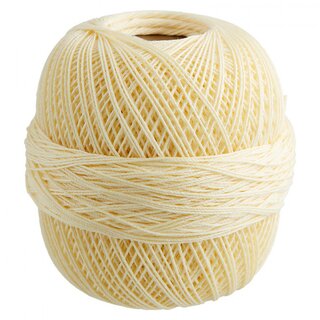 Crochet Thread Pale Yellow
