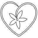 Star Flower Heart
