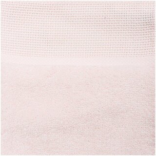 Badetuch mit Kapuze, rosa mit Punkten