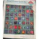 Jewel Frame Quilt Kit Grün
