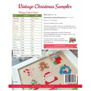Vintage Christmas Sampler
