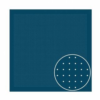 Dotted Grid Paneel Navy