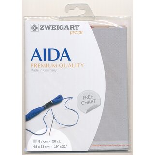 Aida Extra Fine Precut grau
