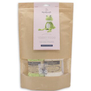 H�kelpackung Frosch