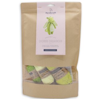 H�kelpackung Drache, gr�n