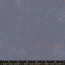 Speckled Metallic Denim